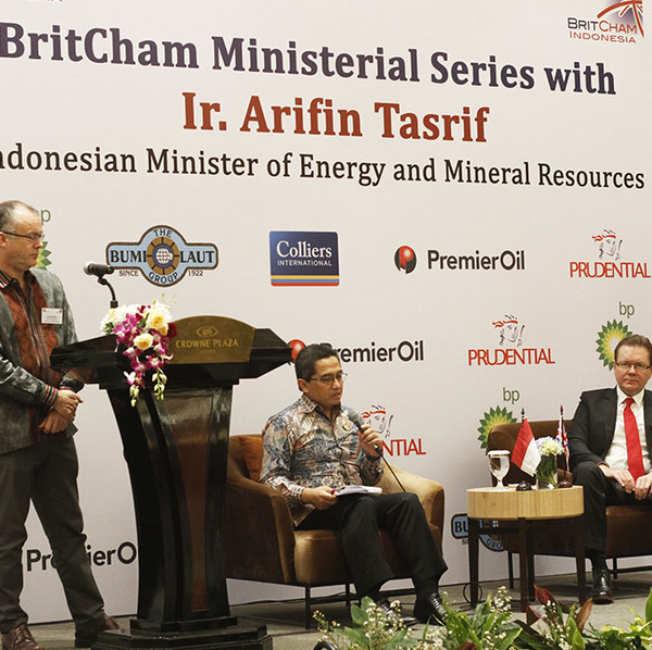 BritCham Ministerial Series with Ir. Arifin Tasrif (Indonesian Minister of Energy and Mineral Resources)
