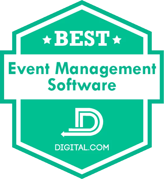 Named Best Event Management Software of 2022 by Digital.com