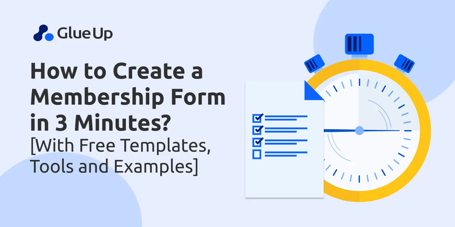 How to Create a Membership Form in 3 Minutes [With Free Templates, Tools and Examples]