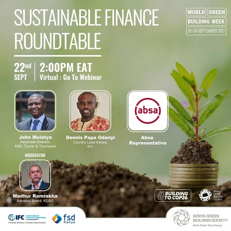 Sustainable Finance Roundtable by Kenya Green Building Society