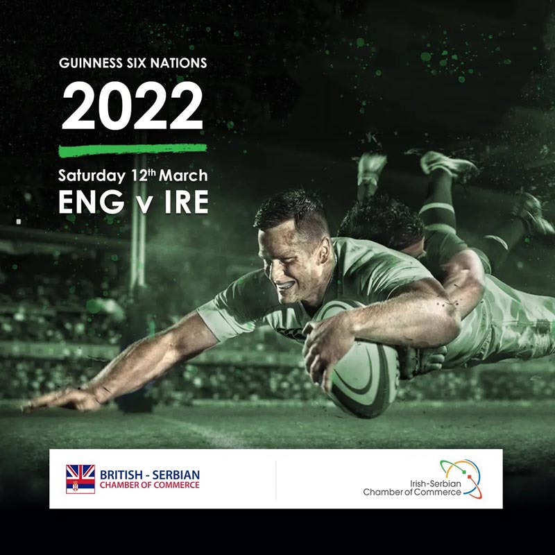 Guiness Six Nations 2022, ENG vs IRE