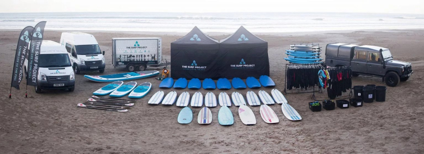 Surf and SUP equipment hire