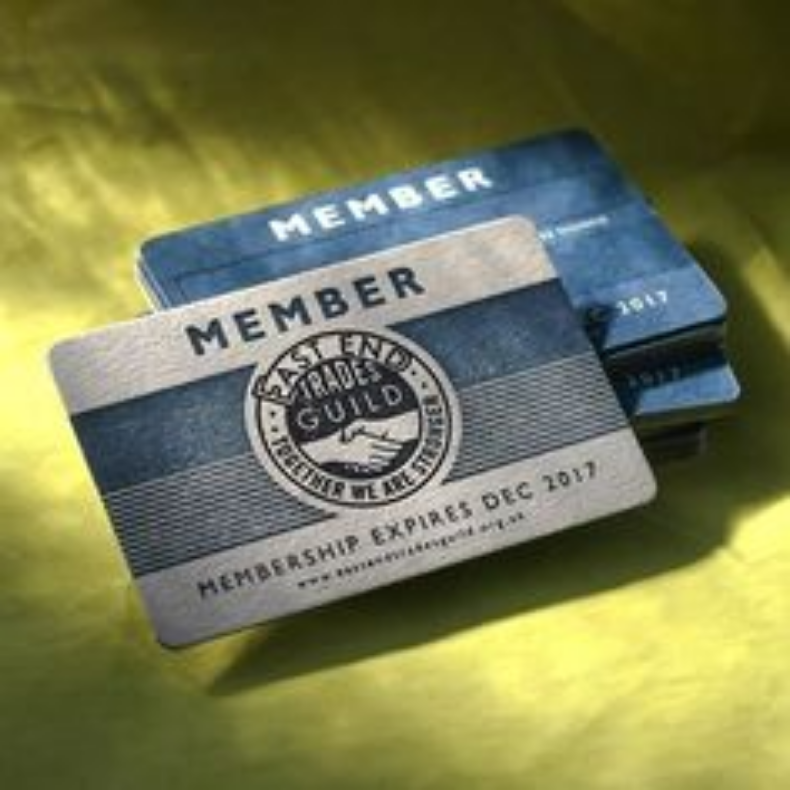 classy creative membership card