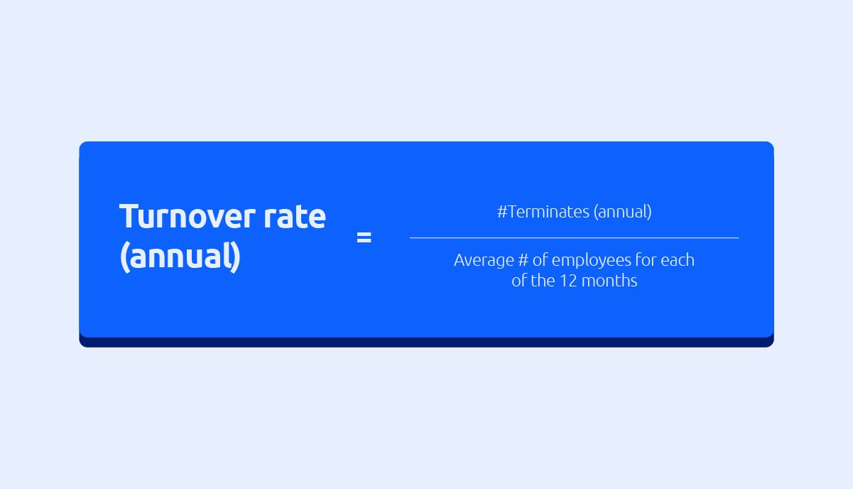 alternative employee turnover formula