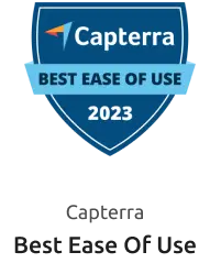 capterra best ease of use 2023 award for Glue up